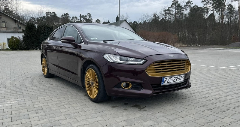 Ford Fusion cena 33500 przebieg: 229840, rok produkcji 2013 z Koluszki małe 326